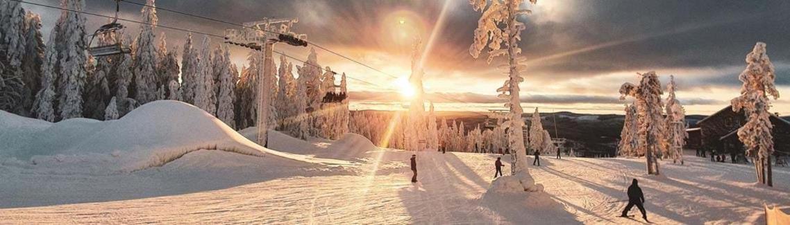 Апартаменти Raemsbyns Fritidsby, Naera Romme Alpin Idkerberget Екстер'єр фото